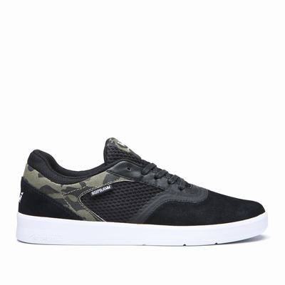 Férfi Supra SAINT Deszkás Cipő HU598140 Fekete/Camo